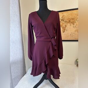 Dress code LA plum dress